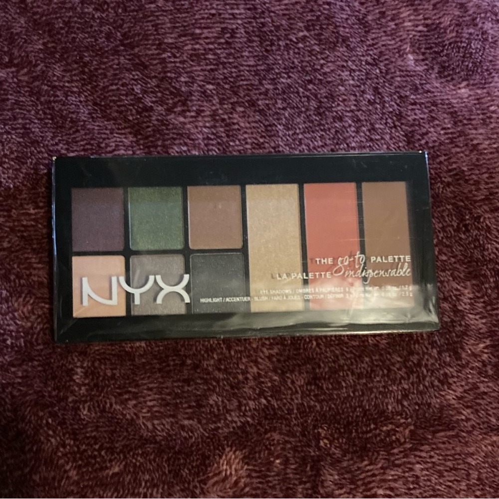 NYX Makeup LA Palette Go-to Palette, Wanderlust, 0.54 Ounce